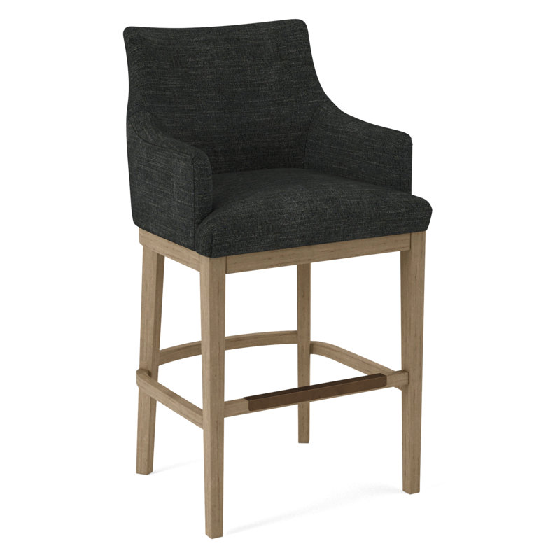 Upholstered Stool, 61412-32, Beachwood