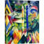 3AA6302 The Little Mountain Goats by Franz Marc - Wrapped Canvas Print-1586345054