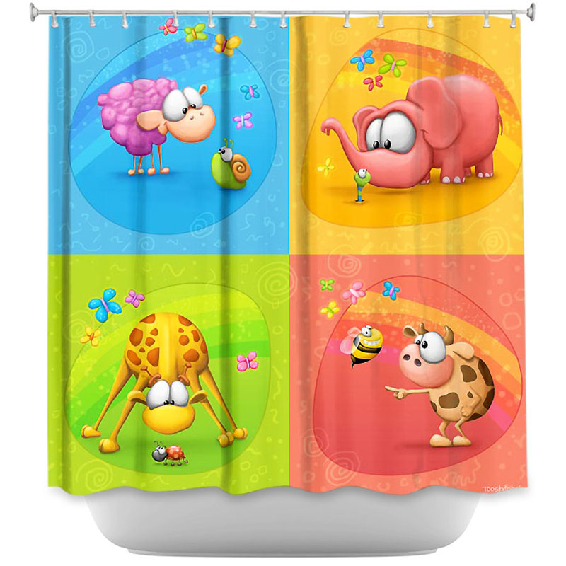 Rideau de douche little is
