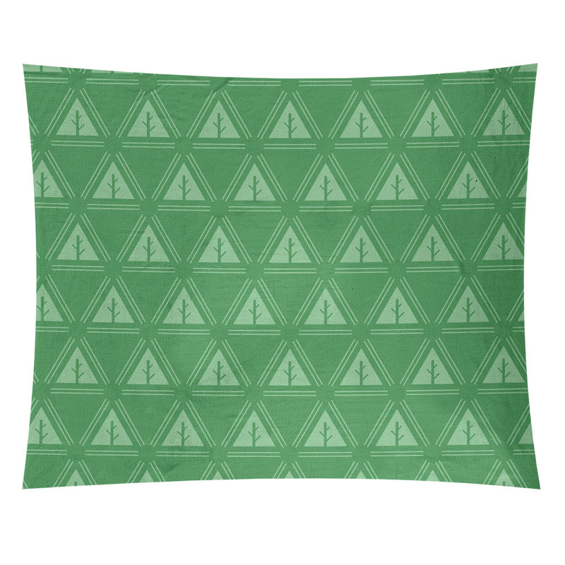 Tapisserie Barbra, H 27,5 po x l 37,5 po, Vert
