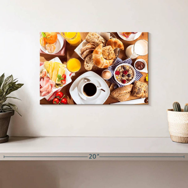 Yarlin Bountiful Breakfast Table, 8" H x 12" W
