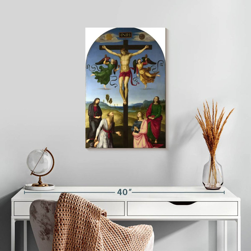 La crucifixion de Mond, H 24 po x l 16 po