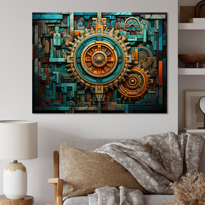 «Mexico Mesoamerican Legacy II», reproduction d'art sur toile