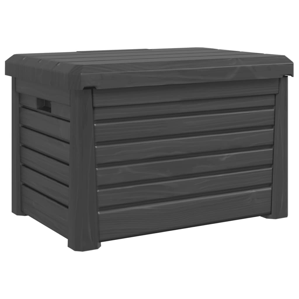 Lark Manor 73cm W 120L Polypropylene Lockable Deck Box in Anthracite