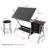 Adjustable Metal Base Drafting Table