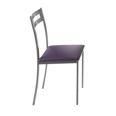 Aceion 46cm H Upholstered Ladder Back Side Chair