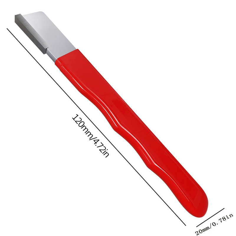Aiguiseur polyvalent pour outils de jardin, Rouge