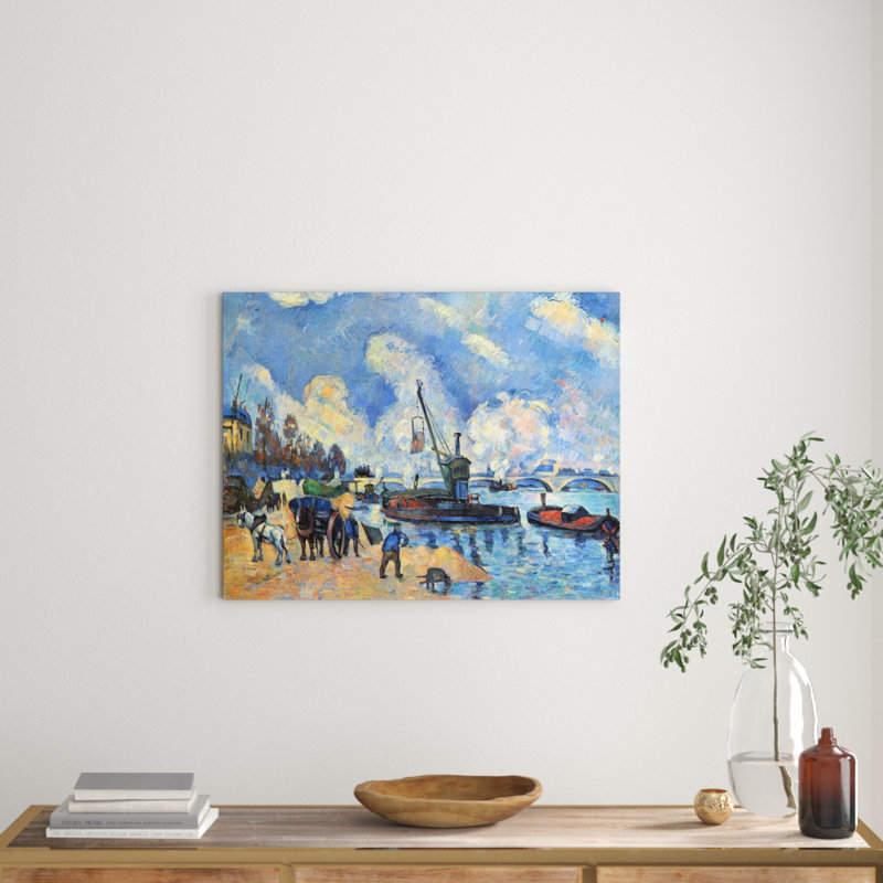 Paul Cezanne - Wrapped Canvas Painting, 60cm H x 80cm W x 1.8cm D