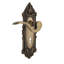 Victorian Plate Double Dummy with Decorative Keyhole and Manor Lever-509953202