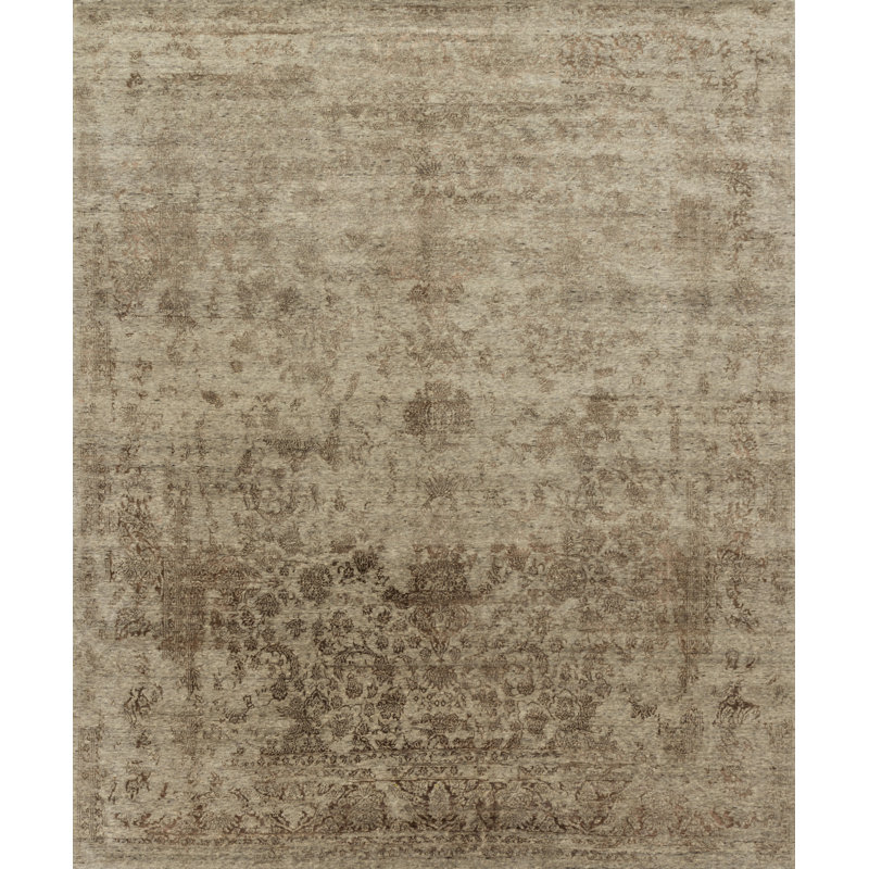 Oriental Indoor Rug, Rectangle 5'6" x 8'6"