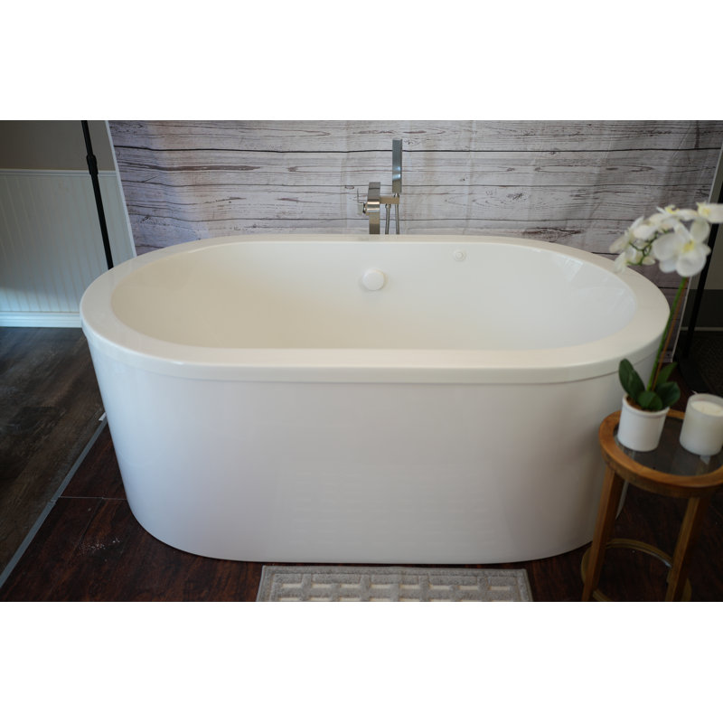 Rosabella 66'' L Soaking Bathtub