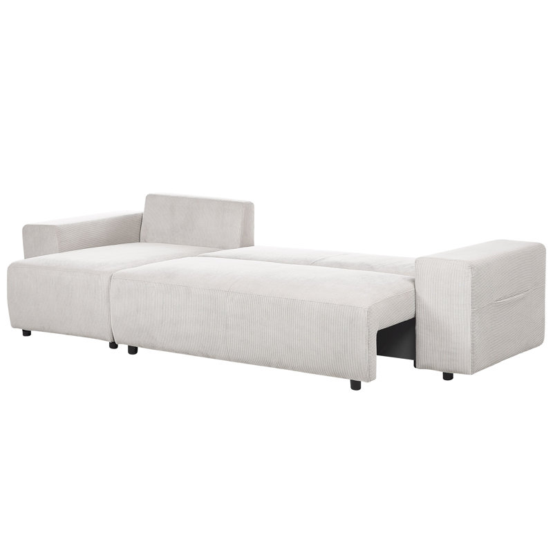 Alyxs Corduroy Sofa Bed, Left Hand Facing