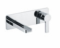 Capri Wall Mounted Bathroom Faucet, Chrome