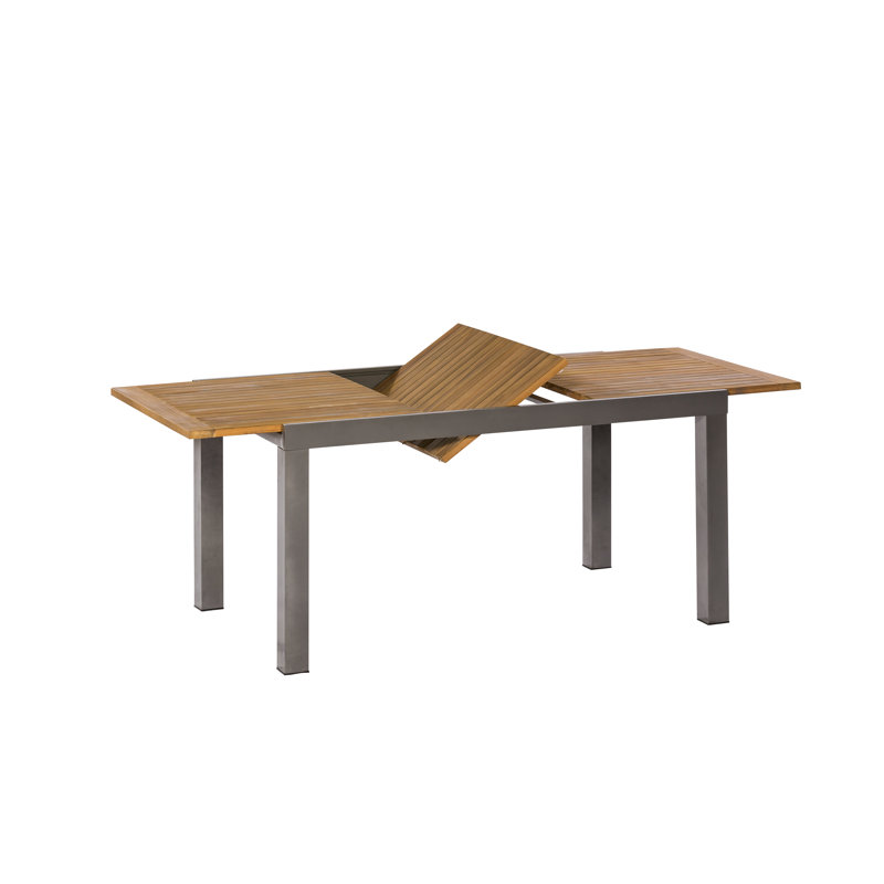 Barile 4 - Person Patio Dining Set with Extendable Rectangular Table
