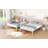 Full Over Full Metal Bunk Bed-384097306