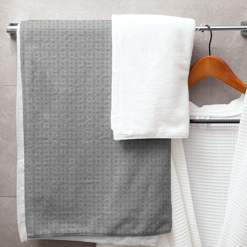 Katelyn Elizabeth Bath Towel, Gray