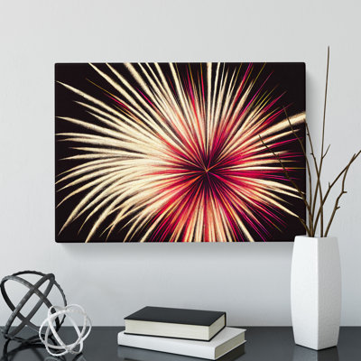 Gorgeous Fireworks - Wrapped Canvas