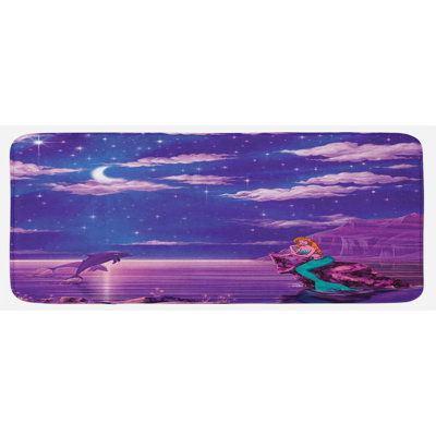Tapis de cuisine sirène