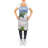 No Pattern Bib Apron
