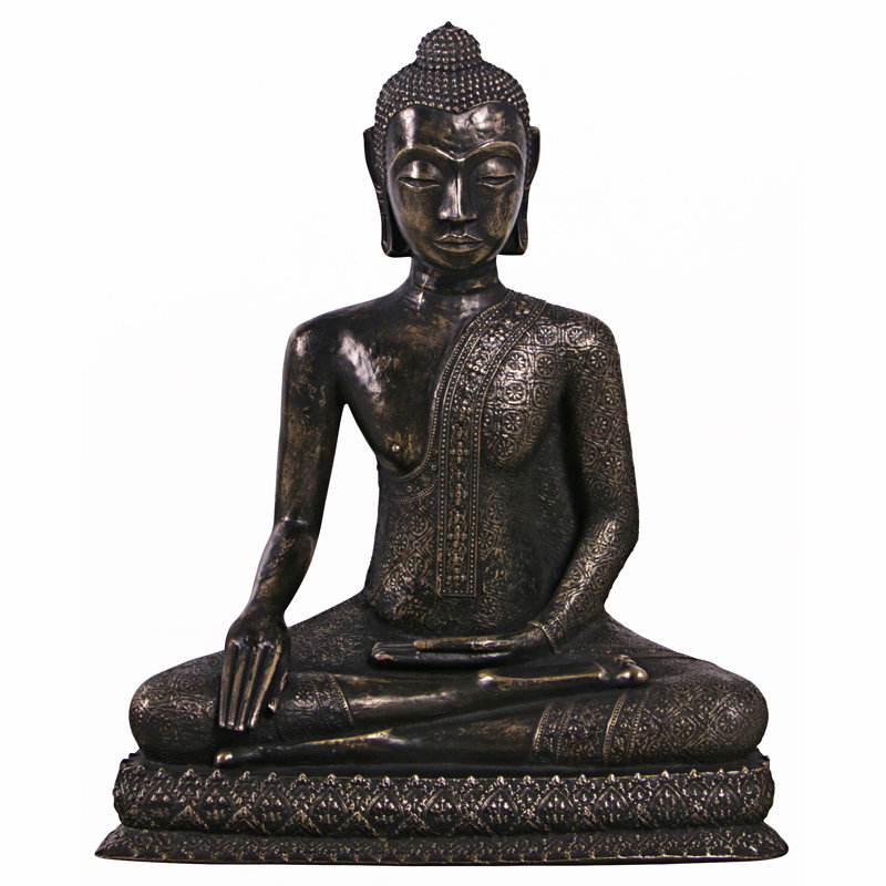 Statue de jardin asiatique sukhothai bouddha