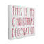 ba-843, «My Christmas Décoration Humor» par Lil 'Rue, reproduction d'art sur toile-97205074-97205075