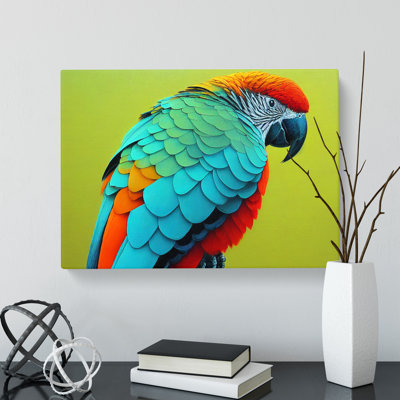 Colourful Parrot Vol.2 - Wrapped Canvas