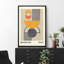 Oeuvre classique moderne Mid Century Boho Bauhaus-99142394-99142391