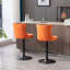 Ensemble de 2 tabourets de bar pivotants réglables en hauteur-1322762560