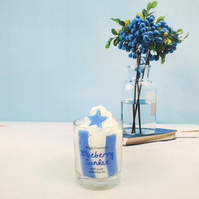 Blueberry Sundae Scented Jar Candle