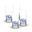 Spode Blue Italian Highball Glasses 15 Oz