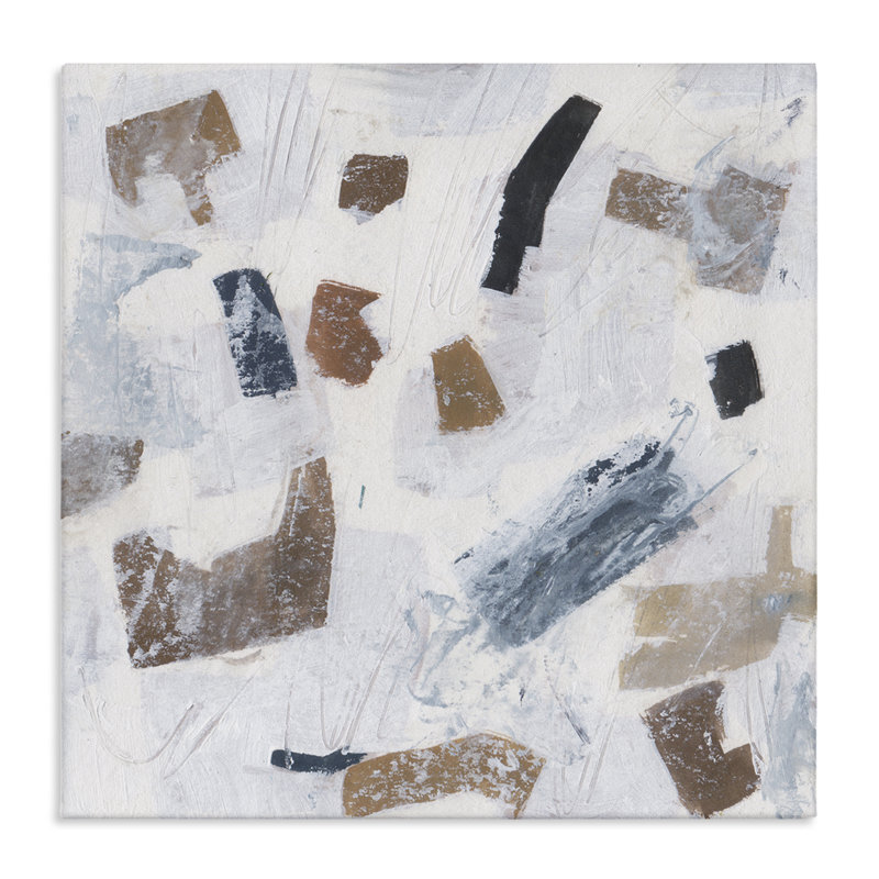 "Dappled Abstract Forms", art mural par Melissa Wang, H 17 po x l 17 po
