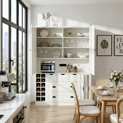 Armoire à vin avec portes pliantes Callas