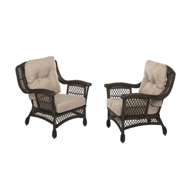 Chaise de patio avec coussins jardin Rubenstein