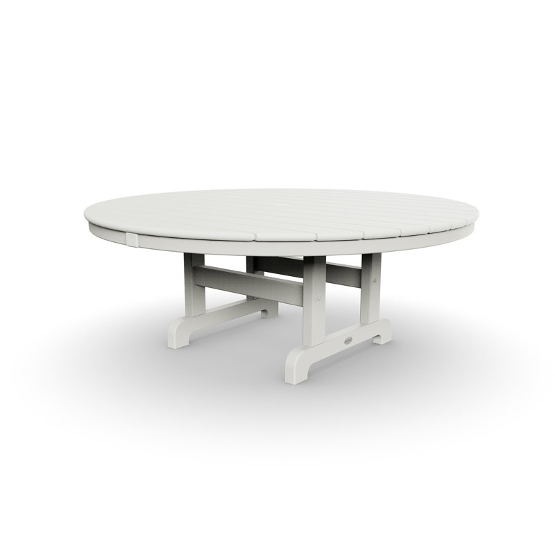 Table de conversation POLYWOOD, Blanc, 48 po