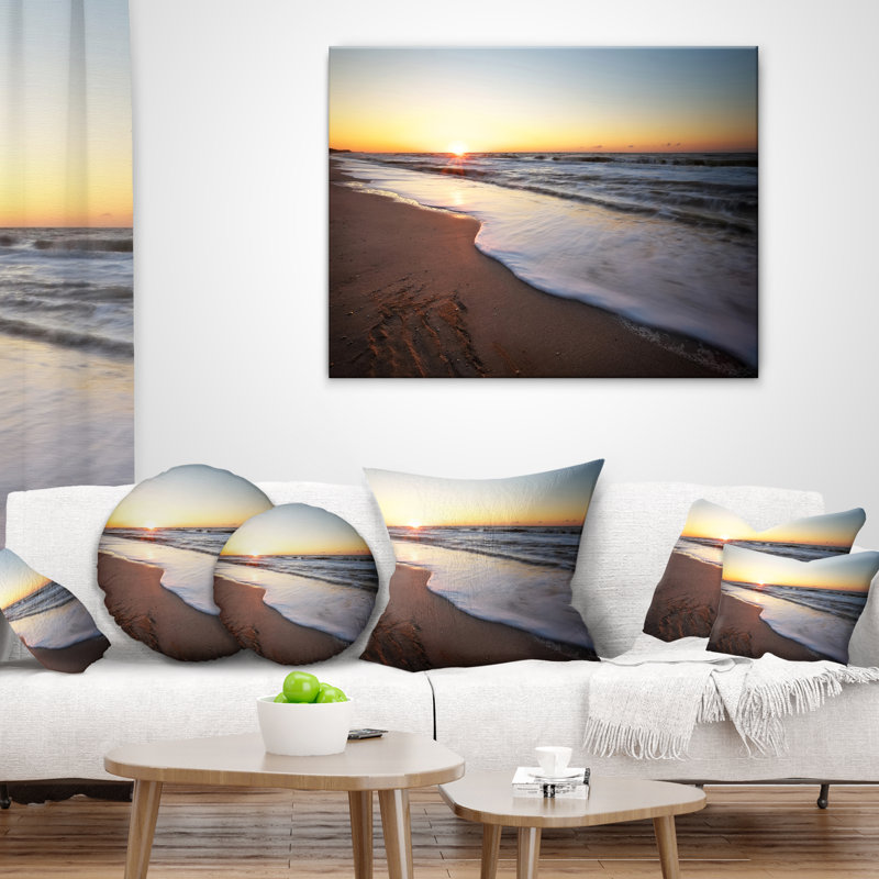 Coussin Seashore, 16 po x 1 po, Coussin décoratif