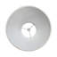 Barrel White Small Lamp Shade For Table Floor Lamps Replacement, 6X10x7.5 Inch, Fabric Cloth, Spider Model (White)