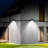 1 - Head LED Solar Powered Dusk to Dawn Outdoor Security Wall Pack with Motion Sensor-112458286