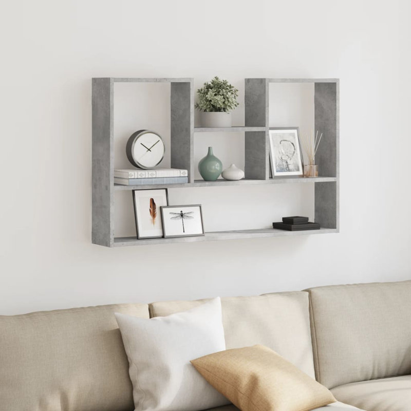 Reus Floating Shelf, Concrete Grey