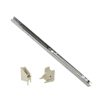 3D5F71920DED44D480F4BA14A639717B Window Channel Balance, Aluminum, 36" Length, 30 To 35 Lbs Sash Weight, With 60-501a Bottom And 60-507a Top Sash Guide