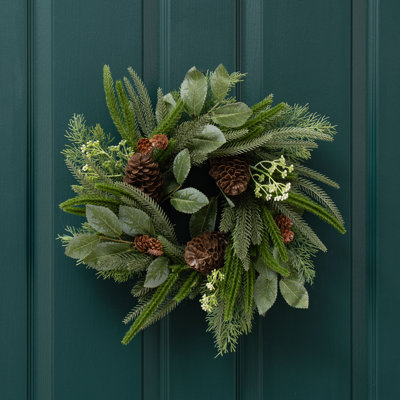Annemieke Faux Mixed Assortment 40cm Wreath