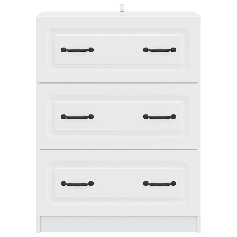Engineered Wood Rectangle Accent Chest, 87cm H x 66cm W x 34.5cm D
