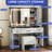 Modern Vanity Set Dressing Table With LED Lighted Mirror, Drawers, and Storage Shelves