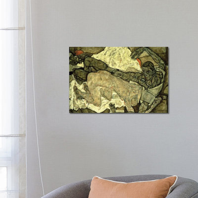 Egon Schiele - Wrapped Canvas Print