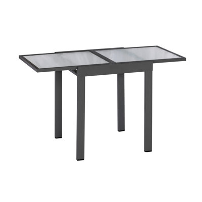 Balkonausziehtisch, Graphit