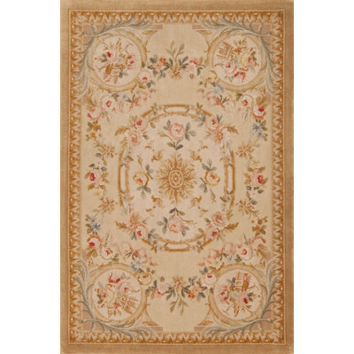 Savonnerie One-of-a-Kind 4' X 6' Area Rug