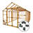 E-Z Frames Storage Shed Kit