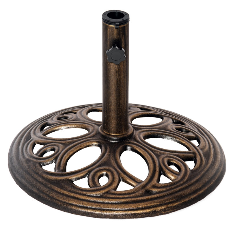 11.5kg Umbrella Base, Brown