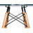 Dubuque 3-Piece Dining Set With Round Bistro Table And 2 Plastic Chairs-1027584071-1037086175