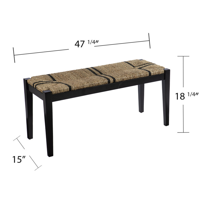 Dothen Solid Wood Bench