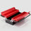 18" Metal Tool Box 2-Layer Multi-Function Folding Storage Organizer Toolbox For Household Warehouse
